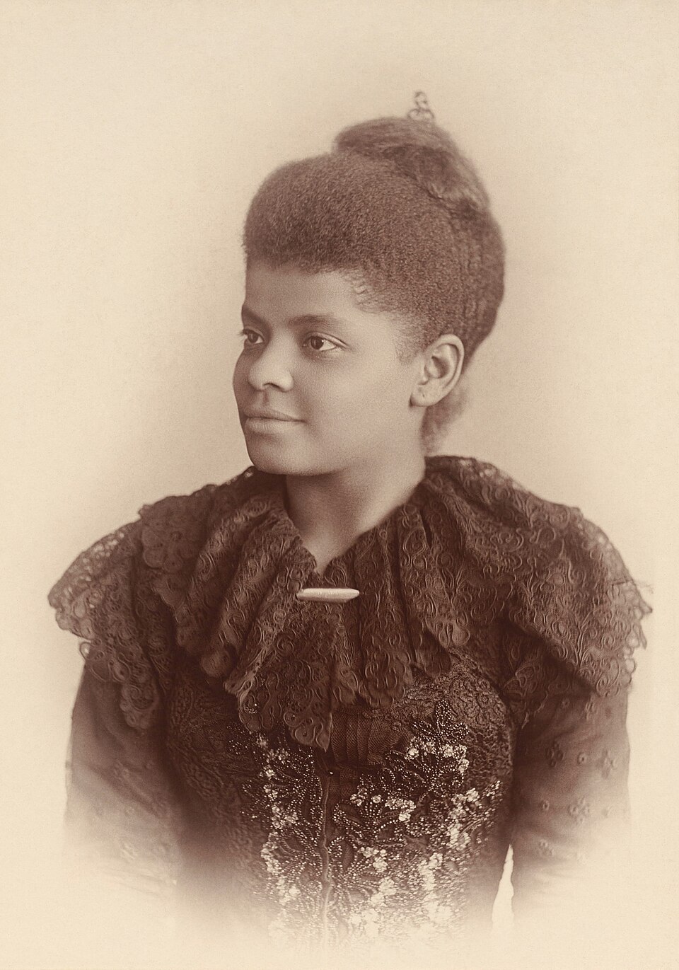Ida B. Wells, 1893 portrait by Mary Garrity